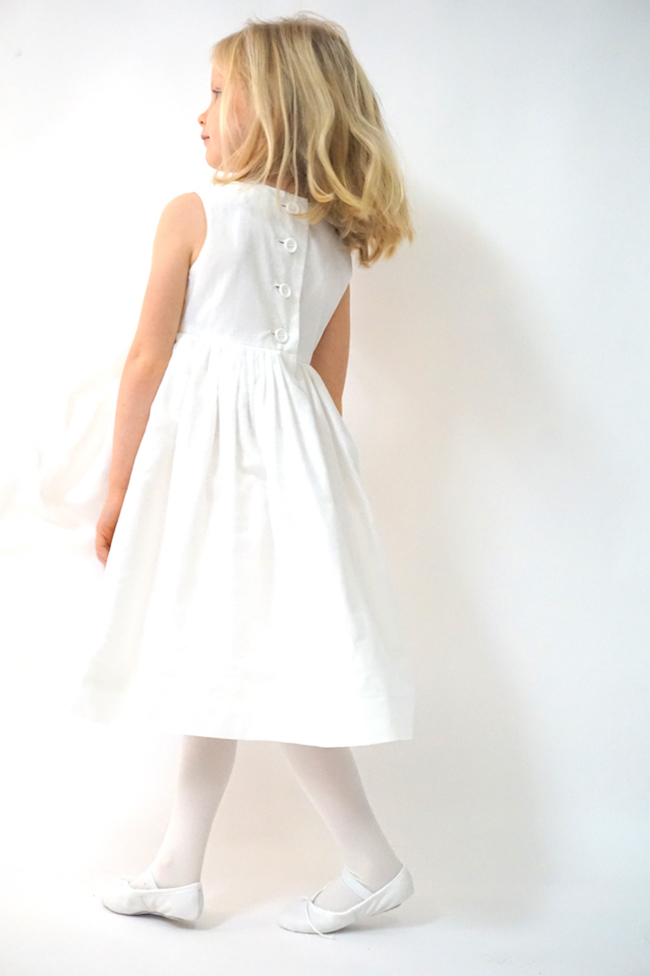 white cotton dresses uk